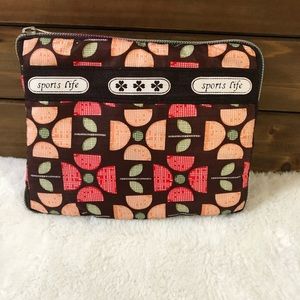 Sportslife Zippered Foldable Tote Bag